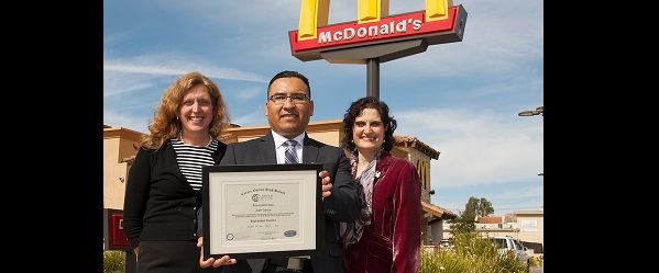 “THIS PROGRAM CHANGED MY LIFE”: MCDONALD’S FIRST GRADUATE OF THE CAREER ONLINE HIGH SCHOOL SHARES HIS STORY